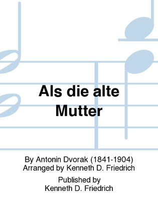 Book cover for Als die alte Mutter