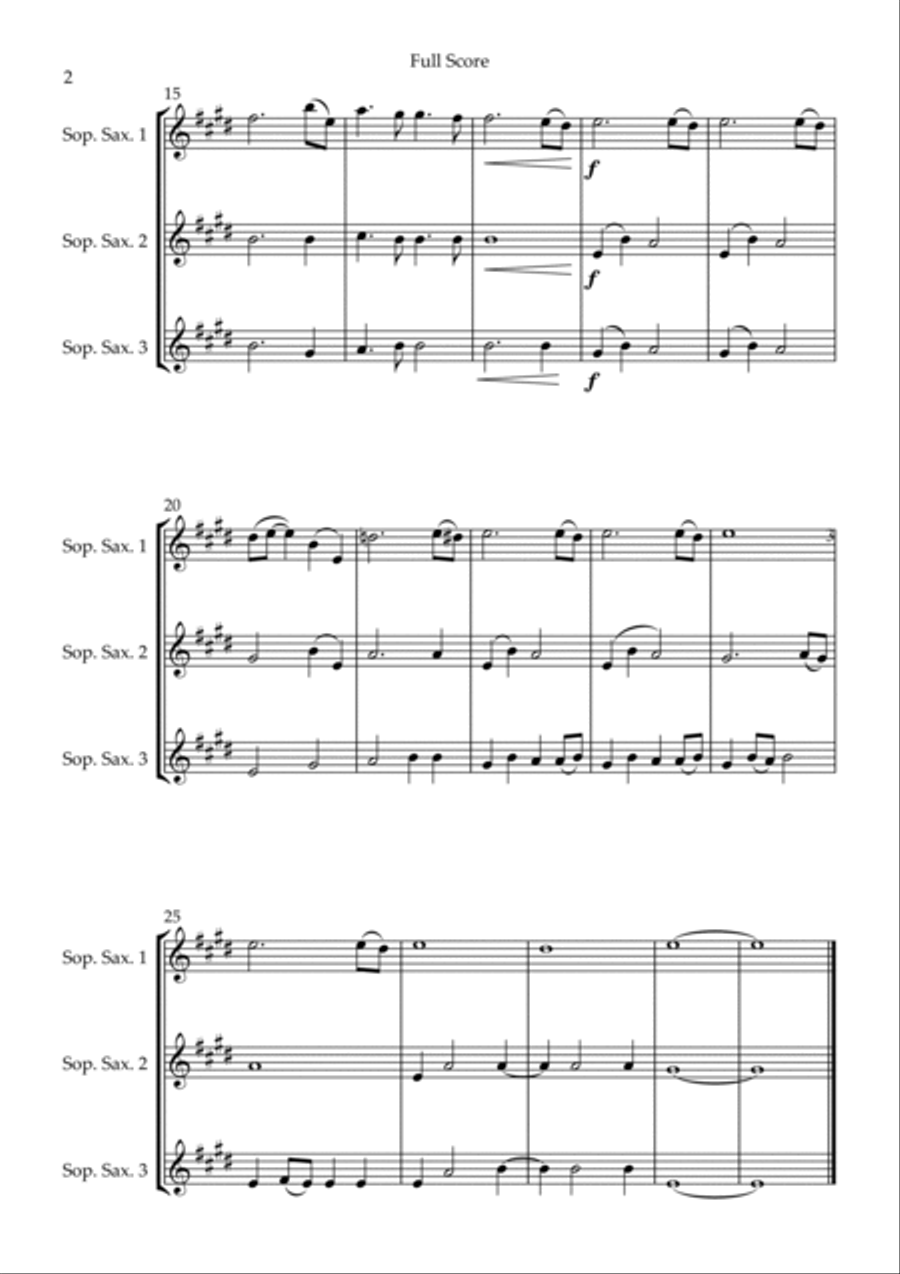 Jurassic Park Iii Woodwind Trio scores gallery preview page 2