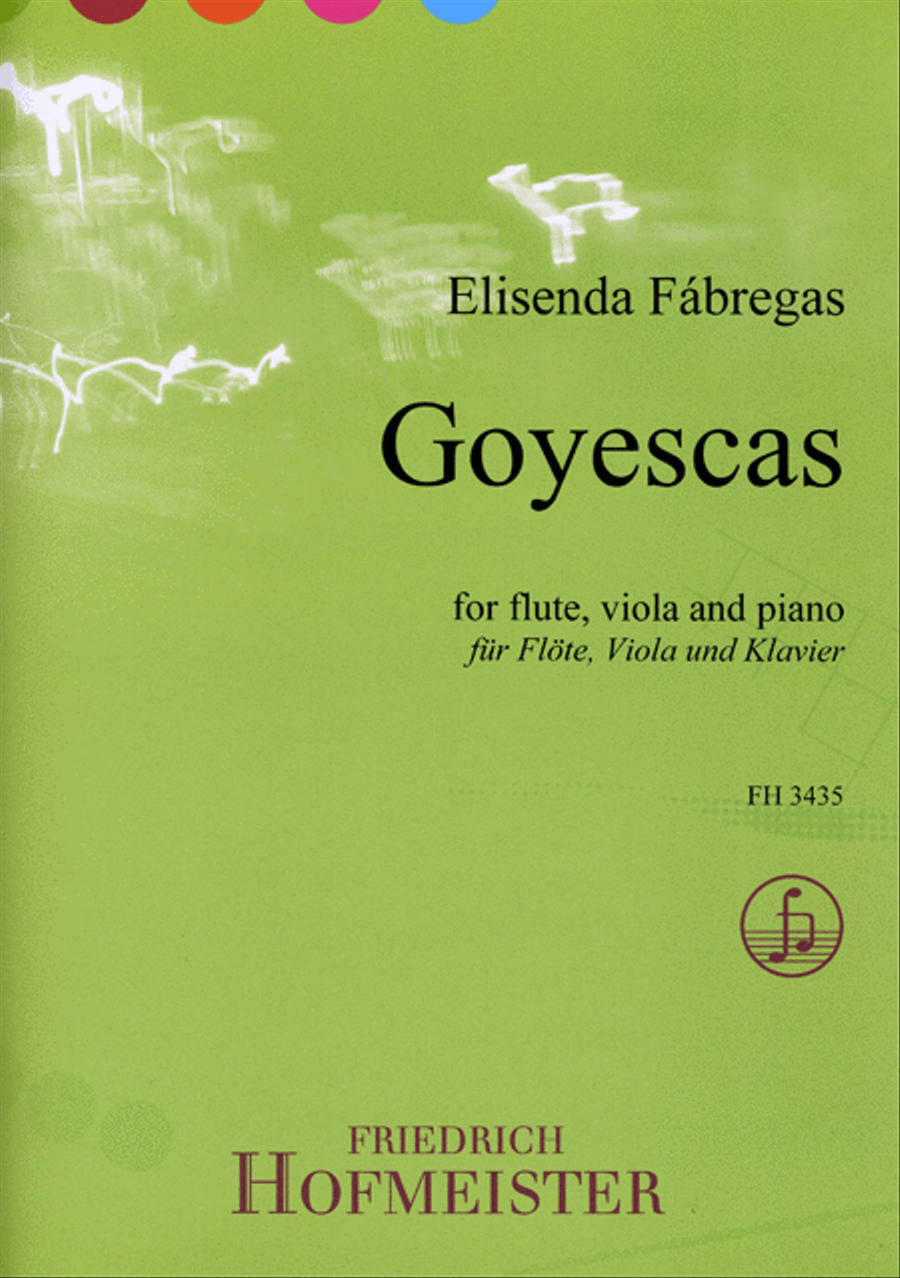 Goyescas Flute scores gallery preview page 1