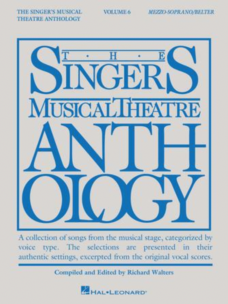 Singer's Musical Theatre Anthology – Volume 6 Voice scores gallery preview page 1