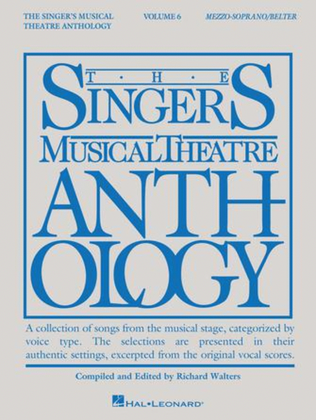 Book cover for Singer's Musical Theatre Anthology – Volume 6