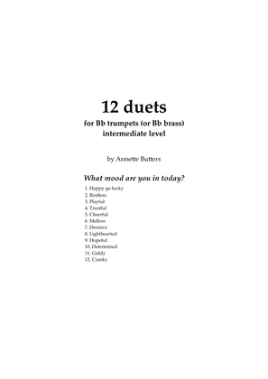 12 duets for Bb trumpets