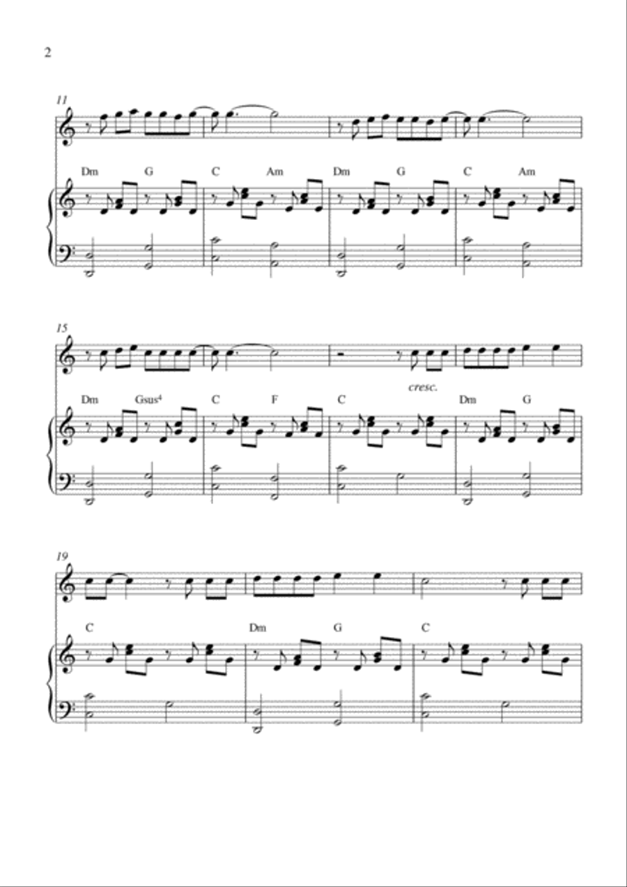 Blue Moon Blue Moon Flute Solo scores gallery preview page 2