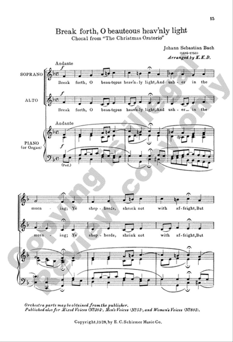 The Green Hill Junior Choir and Duet Book Choir scores gallery preview page 7