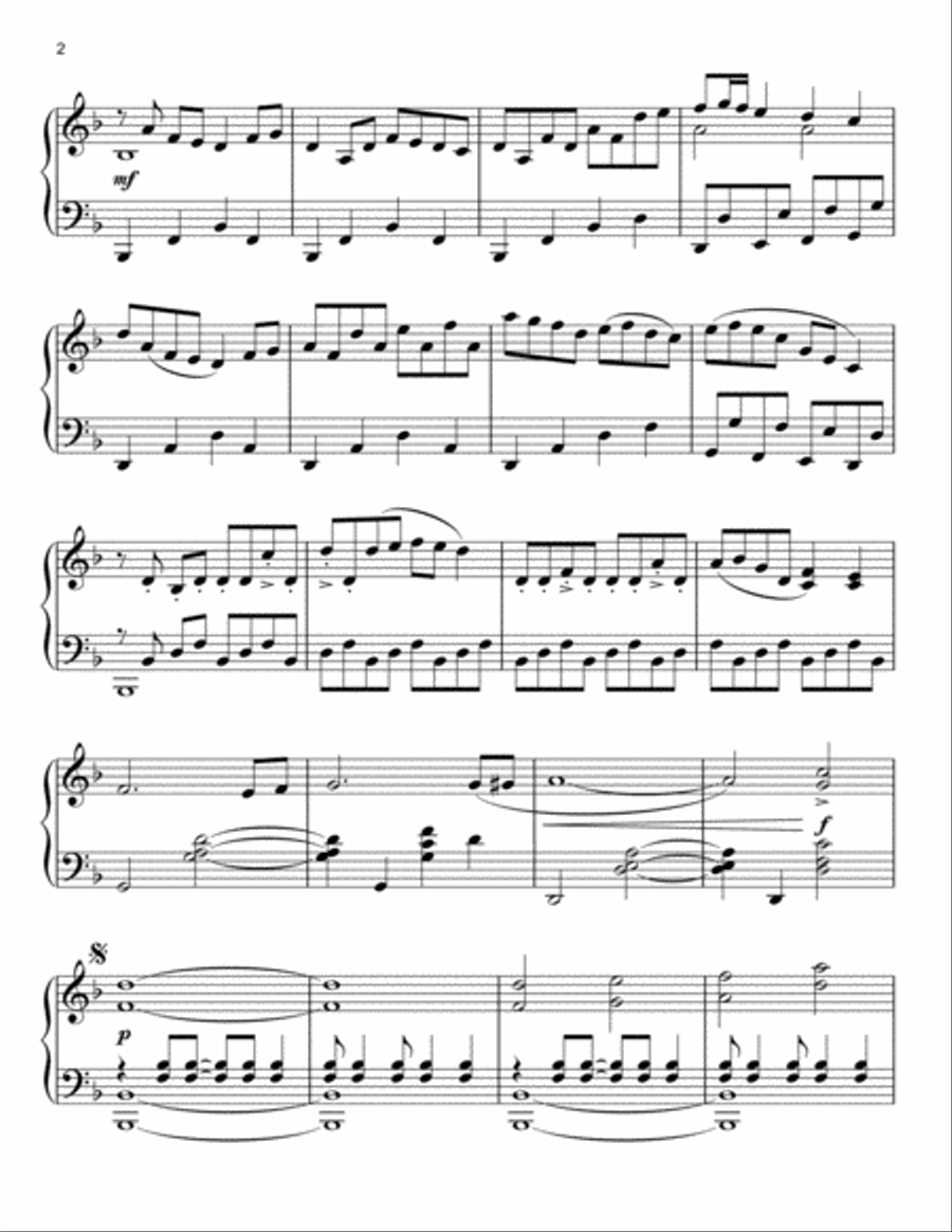 Beyond The Veil Easy Piano scores gallery preview page 2
