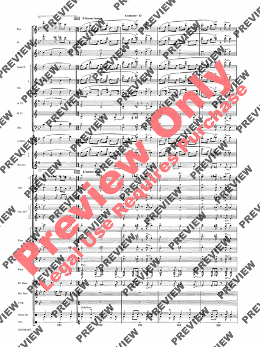 In the Miller Mood Concert Band scores gallery preview page 56
