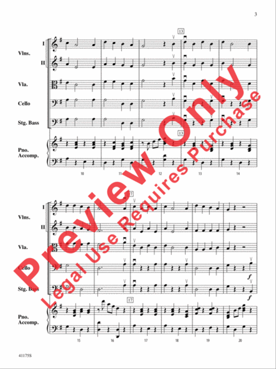 I Have a Little Dreydl String Orchestra scores gallery preview page 4