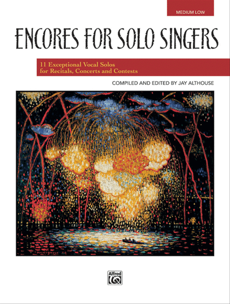 Book cover for Encores for Solo Singers