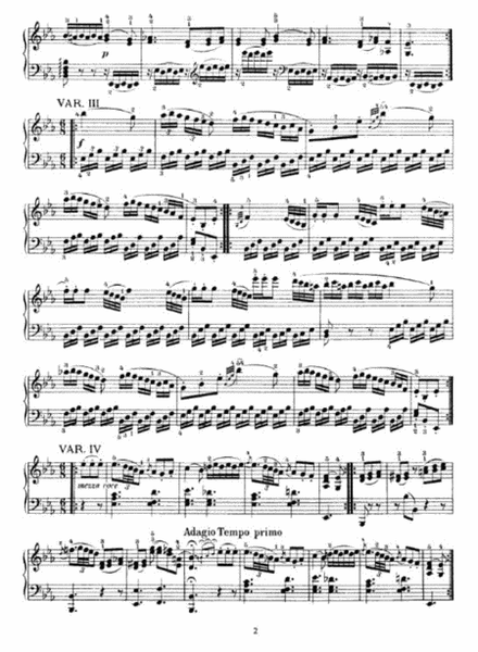 W. A. Mozart - 12 Variations on La belle Francoise K. 353-300f