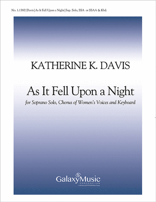 Book cover for As It Fell Upon a Night