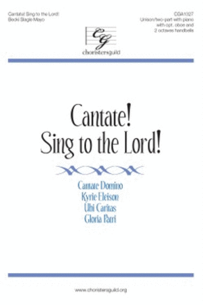 Cantate! Sing for Joy! image number null