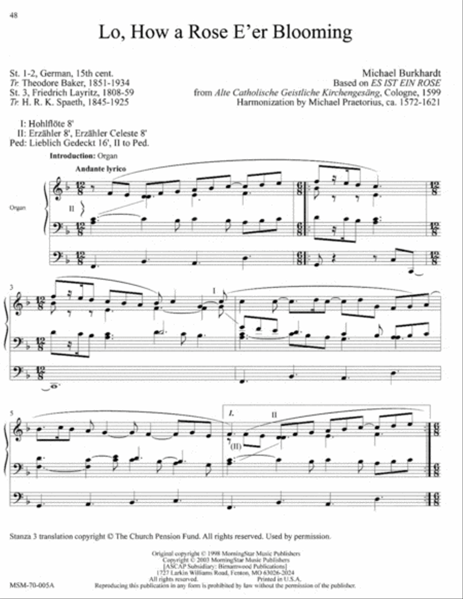 Savior of the Nations, Come Savior of the Nations, Come 4-Part scores gallery preview page 20