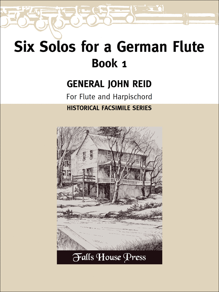 Six Solos for A German Flute Book 1 (Facsimil Chamber Music scores gallery preview page 1
