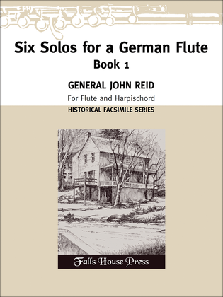 Six Solos for A German Flute Book 1 (Facsimil