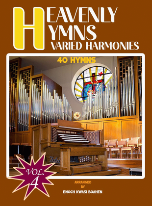 Book cover for Heavenly Hymns Varied Harmonies Volume 4