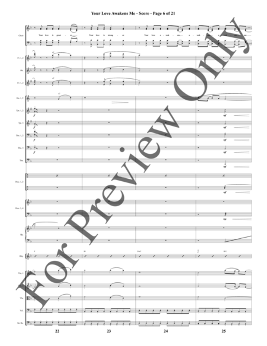 Road to Calvary - Orchestration by Daniel Semsen Choir - Sheet Music page 7