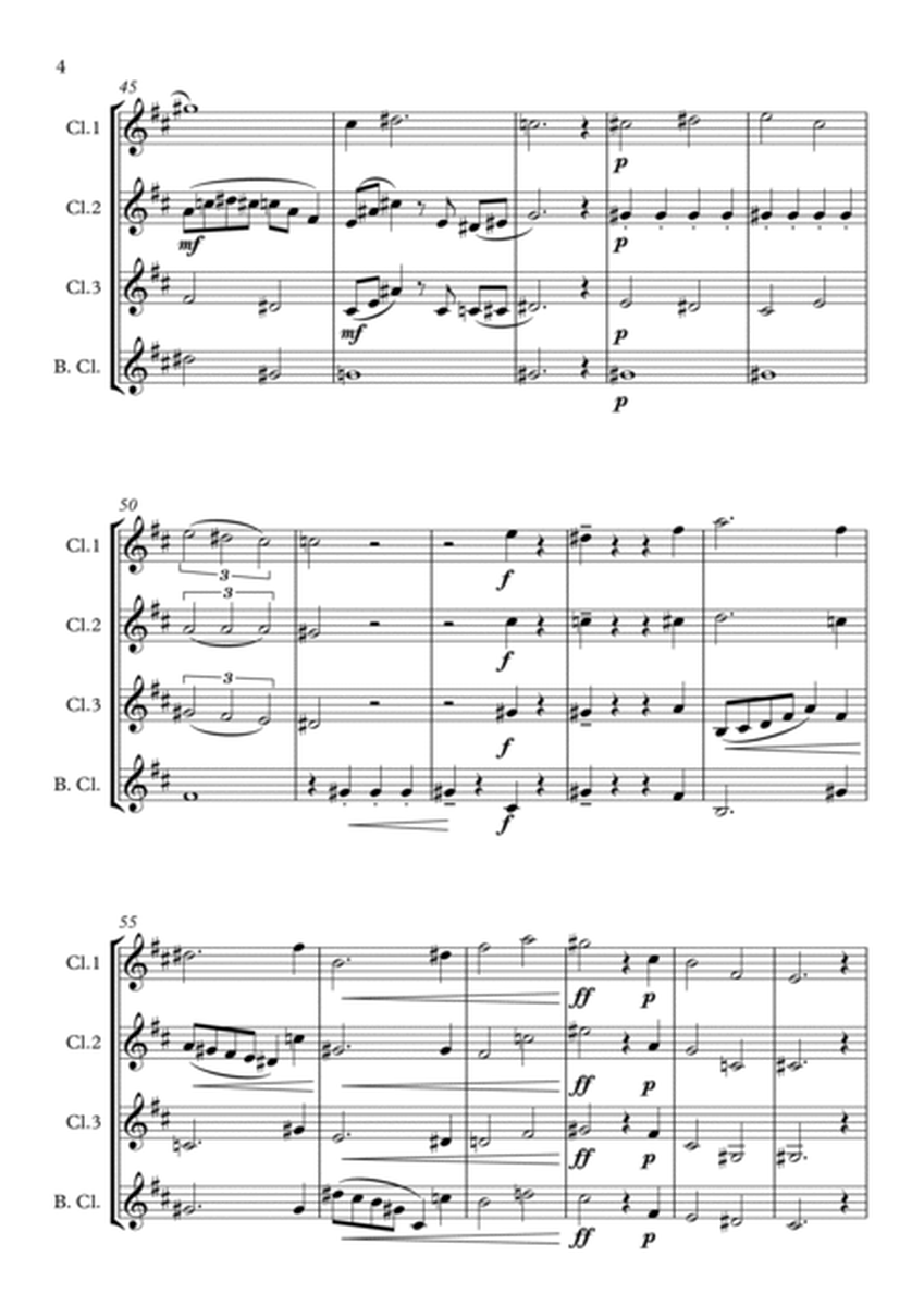 Default - Clarinet Quartet image number null