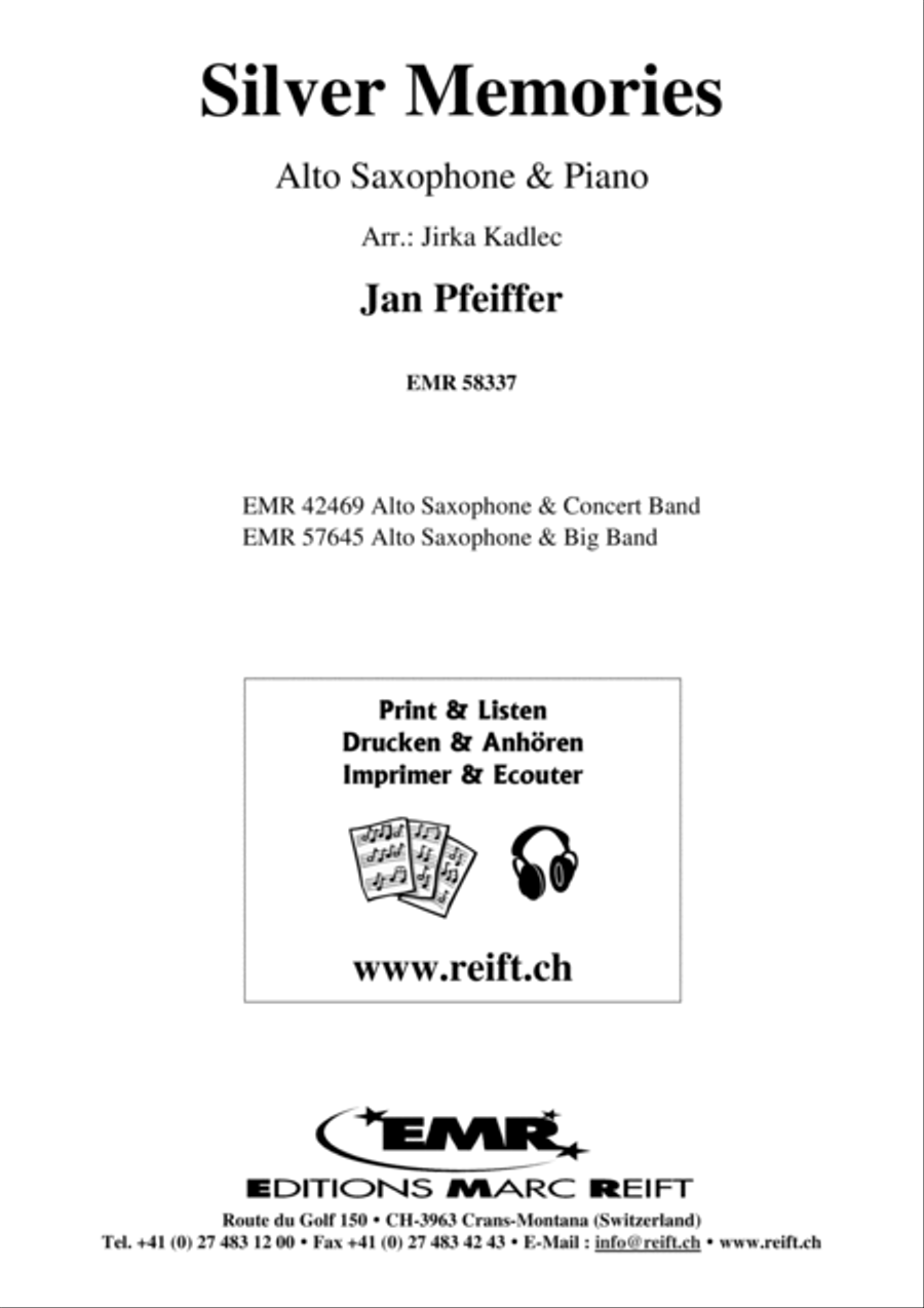 Silver Memories Alto Saxophone scores gallery preview page 2