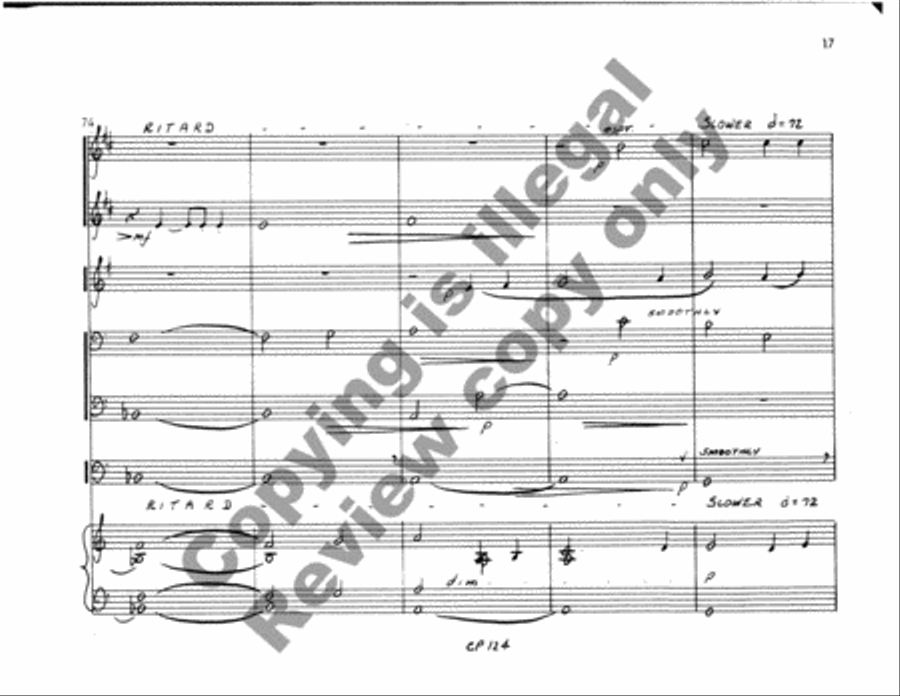 Liturgical Sonata Liturgical Sonata Trombone scores gallery preview page 17