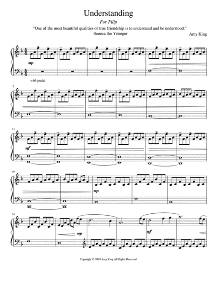 Understanding Piano Solo scores gallery preview page 1