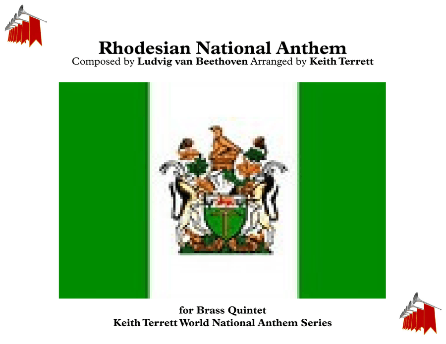 Rhodesian National Anthem for Brass Quintet Brass Quintet scores gallery preview page 1