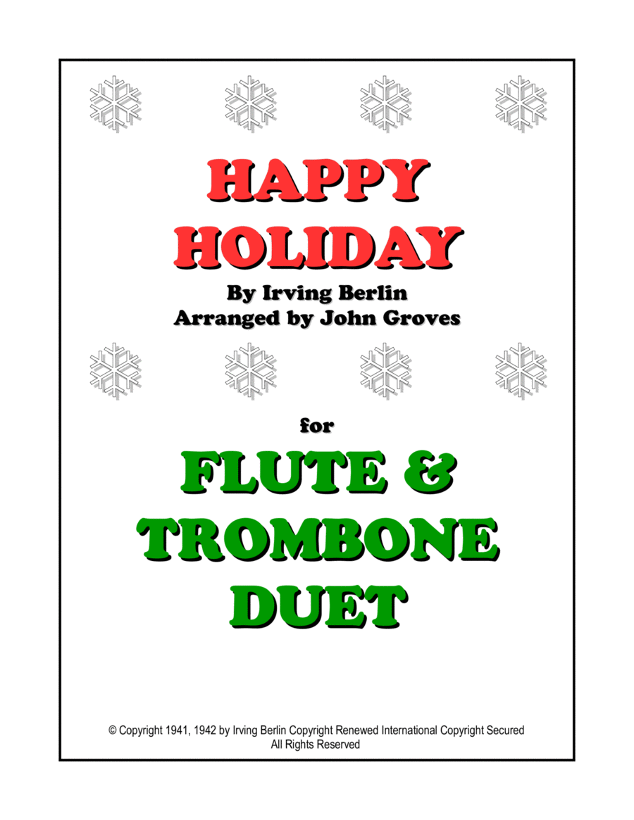 Happy Holiday Happy Holiday Flute scores gallery preview page 1