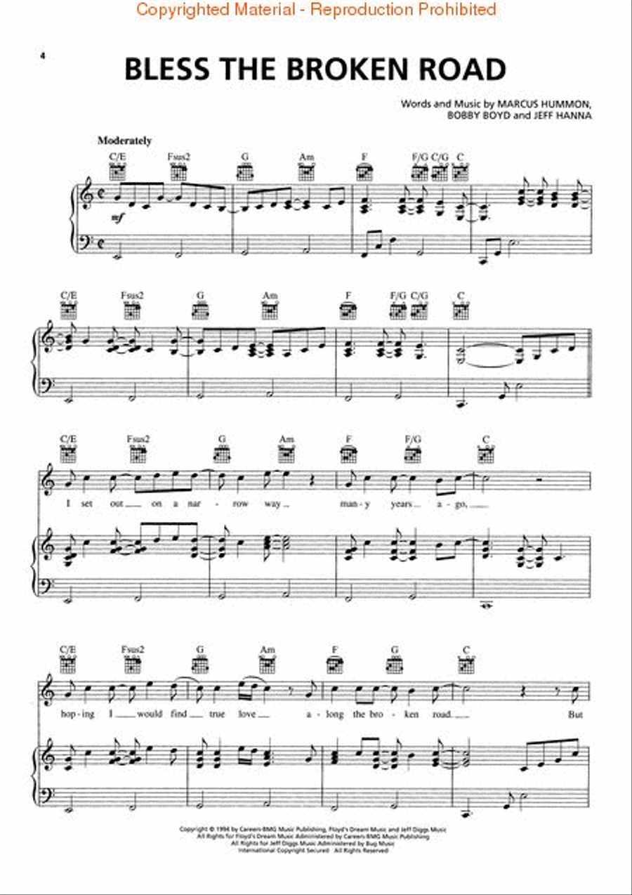 Contemporary Christian Wedding Songbook