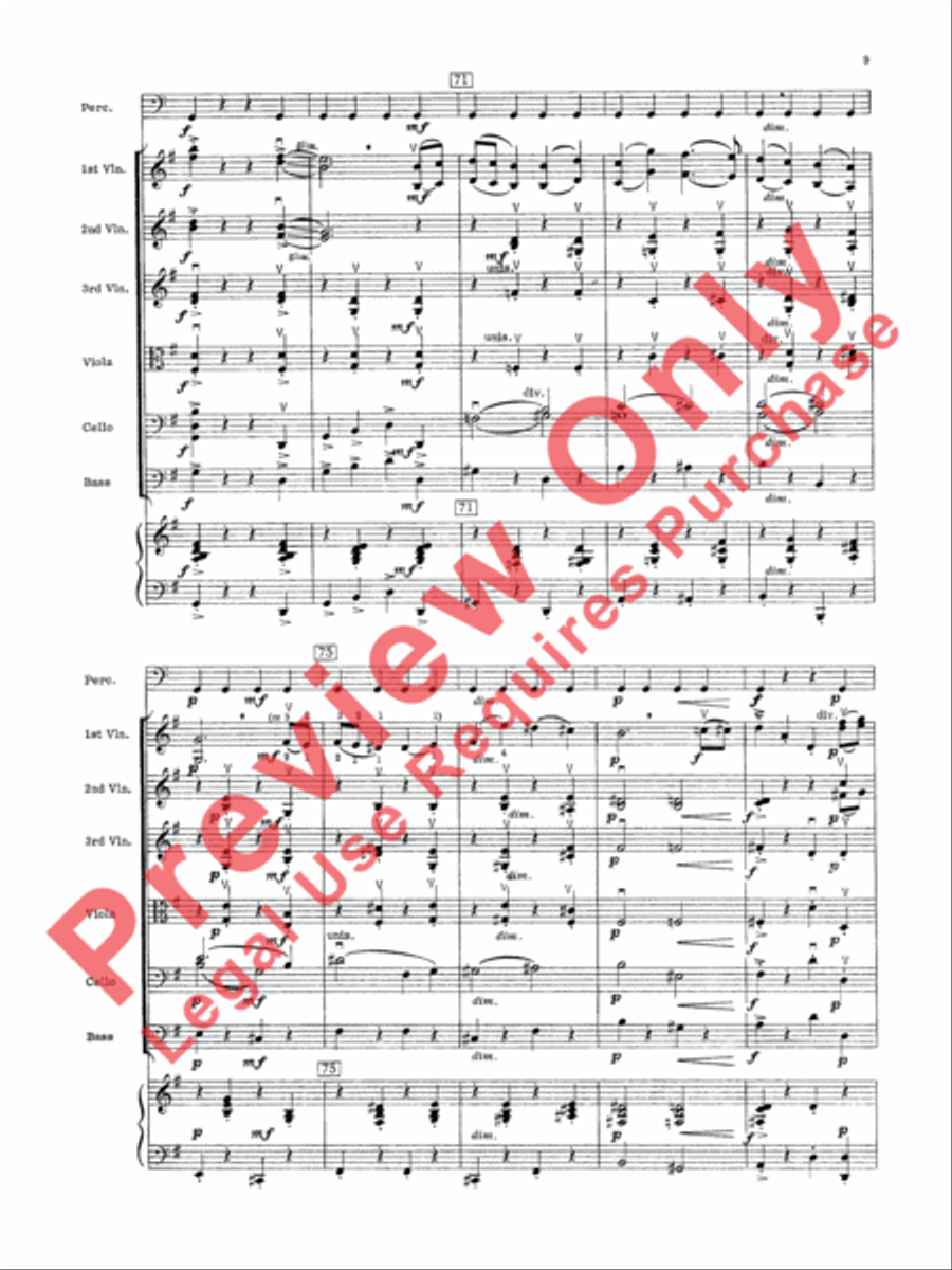 Sleigh Ride Sleigh Ride String Orchestra scores gallery preview page 10