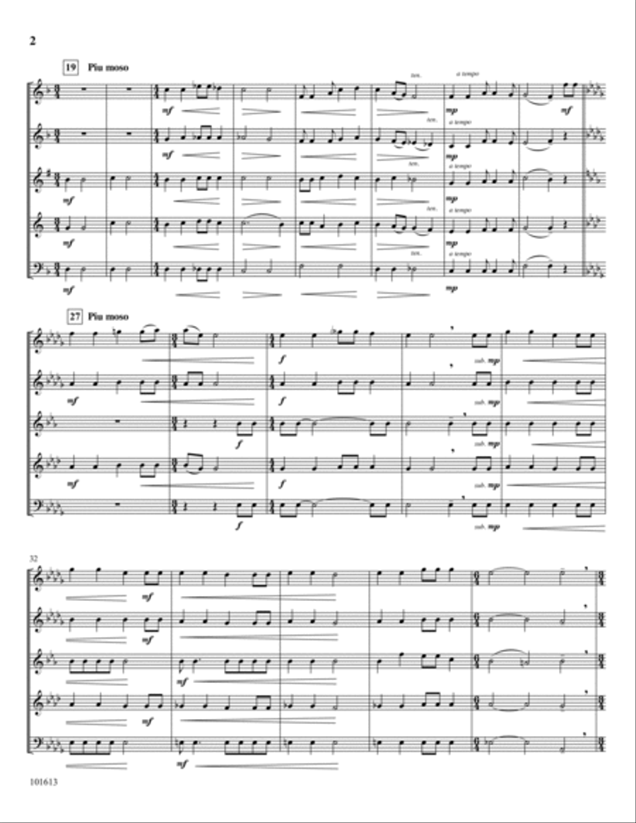 Rise Up, Shepherd Rise Up, Shepherd Woodwind Quintet scores gallery preview page 2