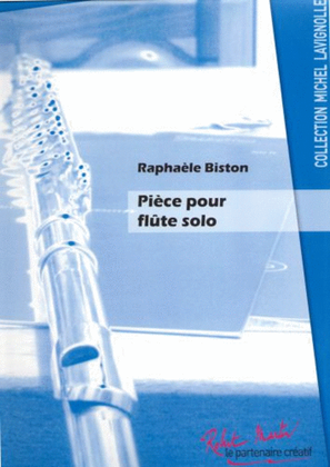 Book cover for Piece pour flute solo