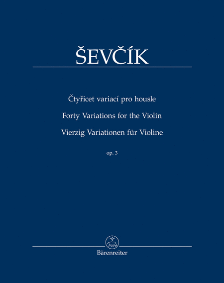 Forty Variations for the Violin, Op. 3