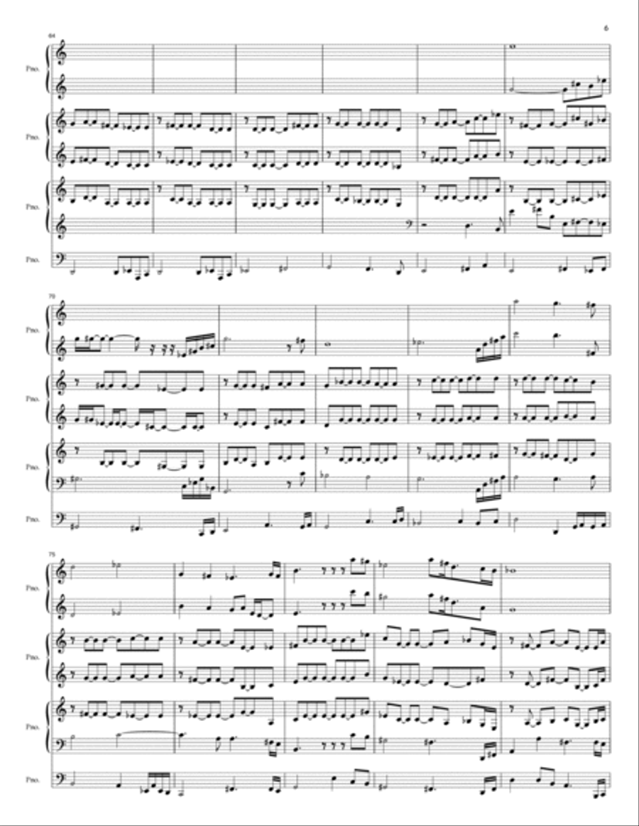 FLYING CIRCUS Cello scores gallery preview page 6