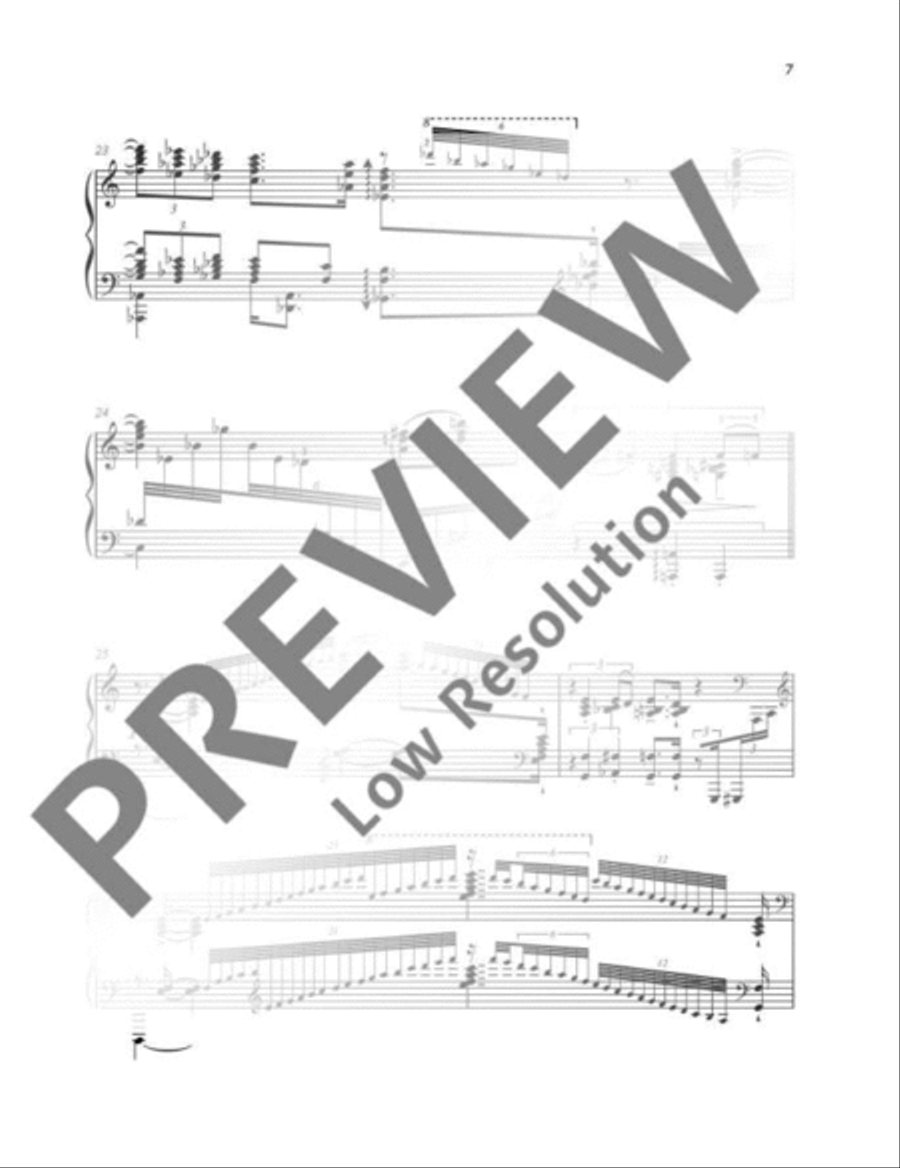 3 Etudes Piano Method scores gallery preview page 8