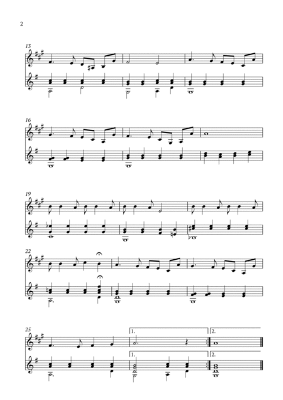La Vie En Rose B-Flat Clarinet scores gallery preview page 2