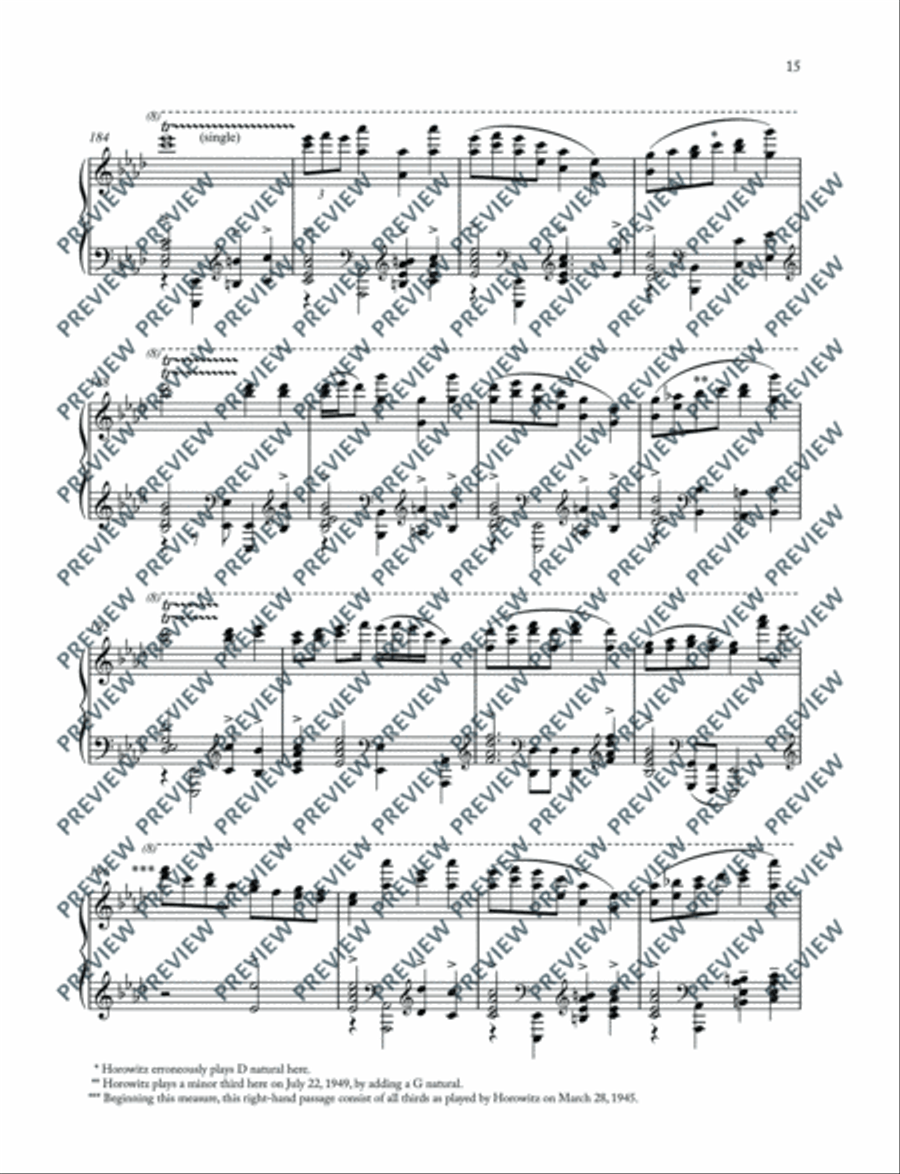 The Stars and Stripes Forever Piano Solo scores gallery preview page 16