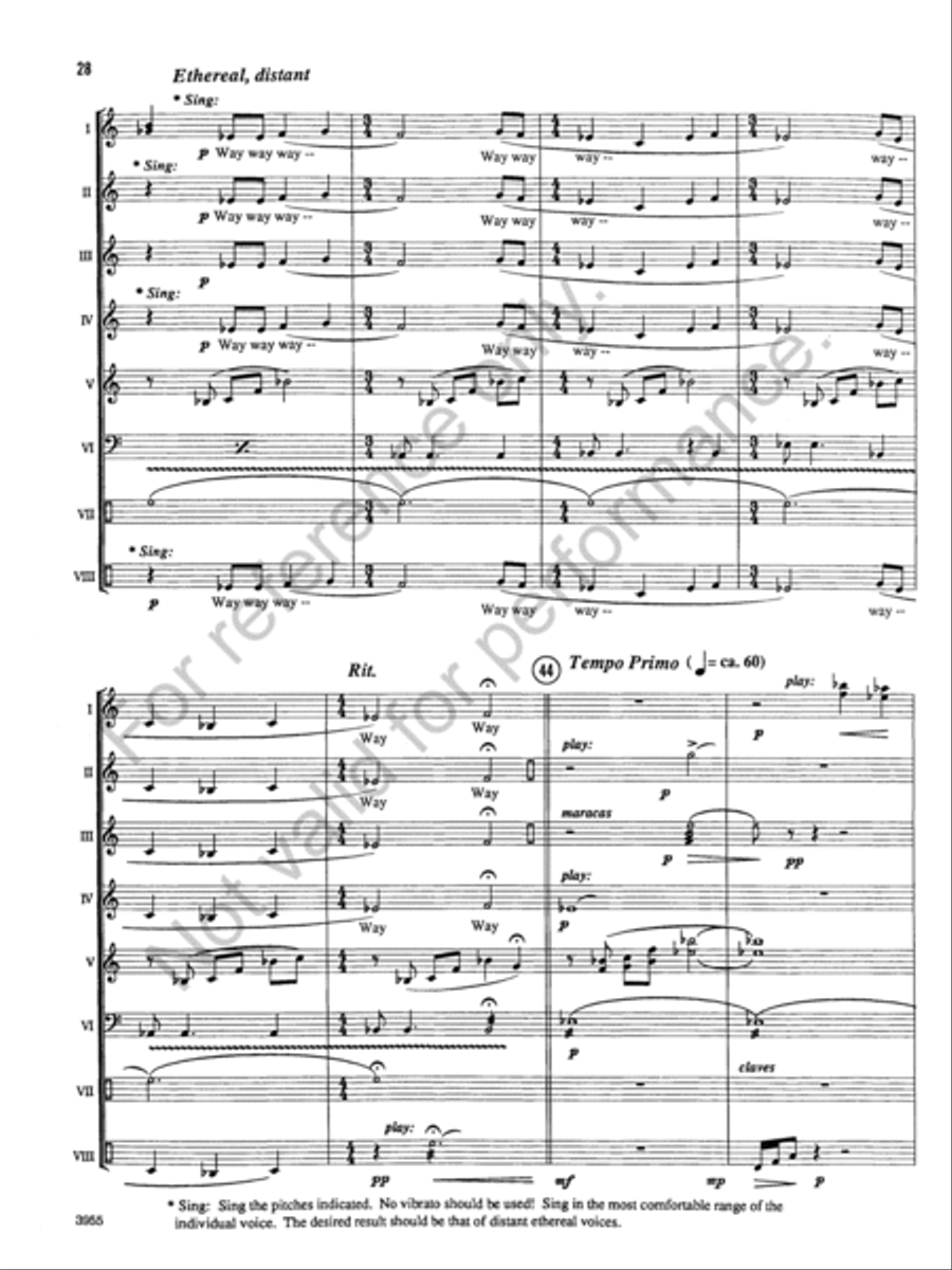 Windstone Suite Percussion Ensemble scores gallery preview page 27