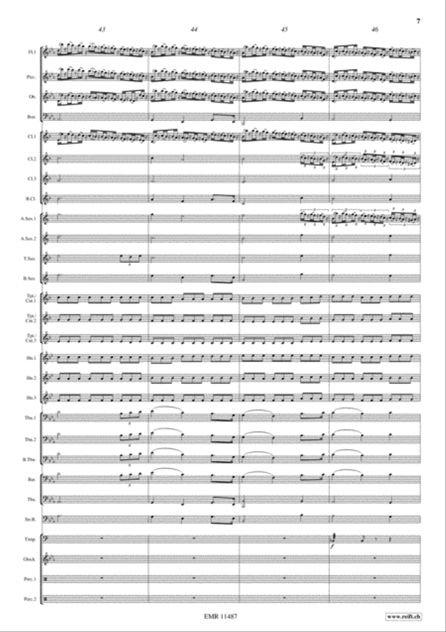 Tannhauser Overture Concert Band scores gallery preview page 8