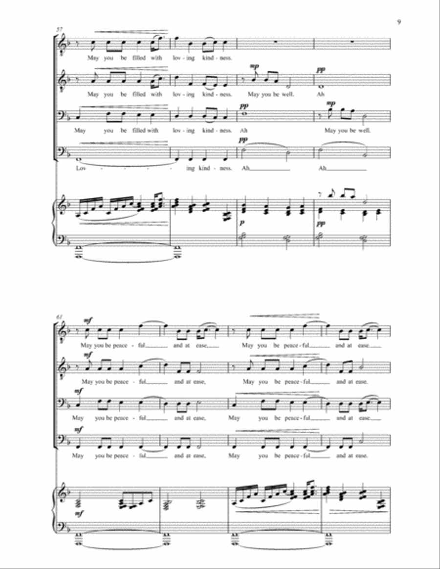 Loving Kindness Loving Kindness TTBB scores gallery preview page 8