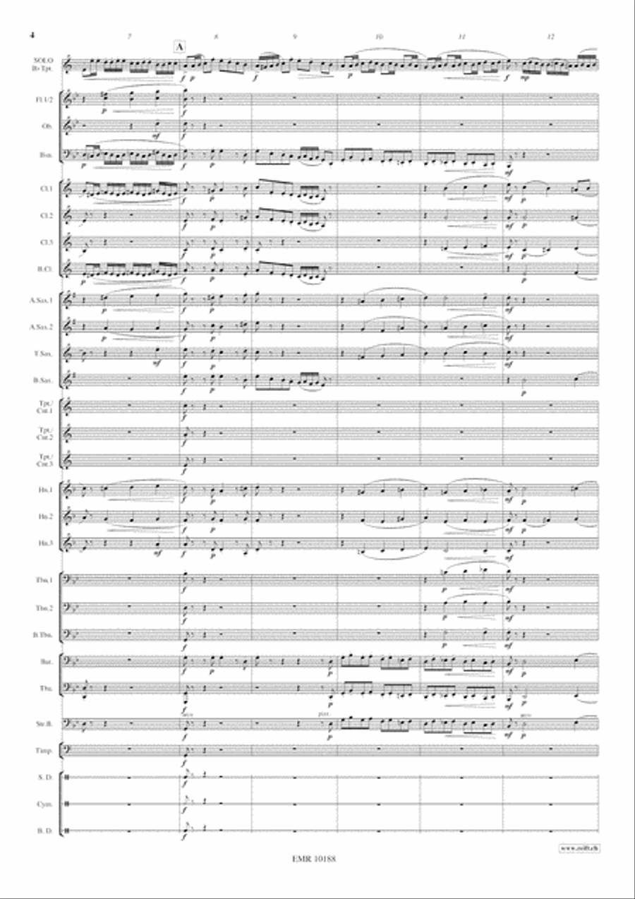 Konzert-Etude Concert Band scores gallery preview page 5