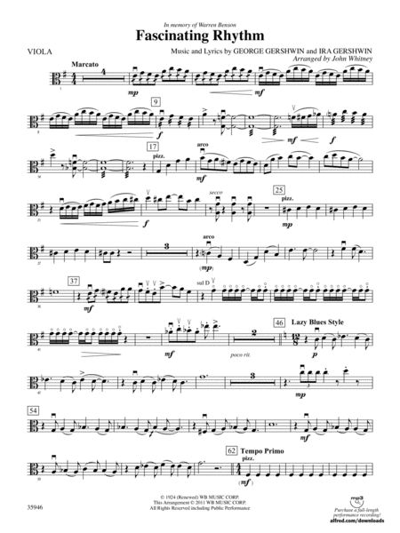 Fascinating Rhythm: Viola