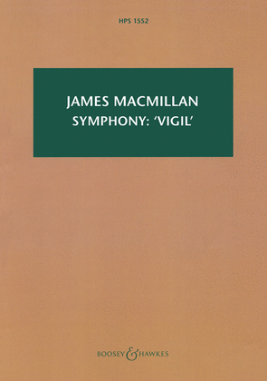 Book cover for Symphony: 'Vigil' - Third Part of the Orchestral Triptych Triduum