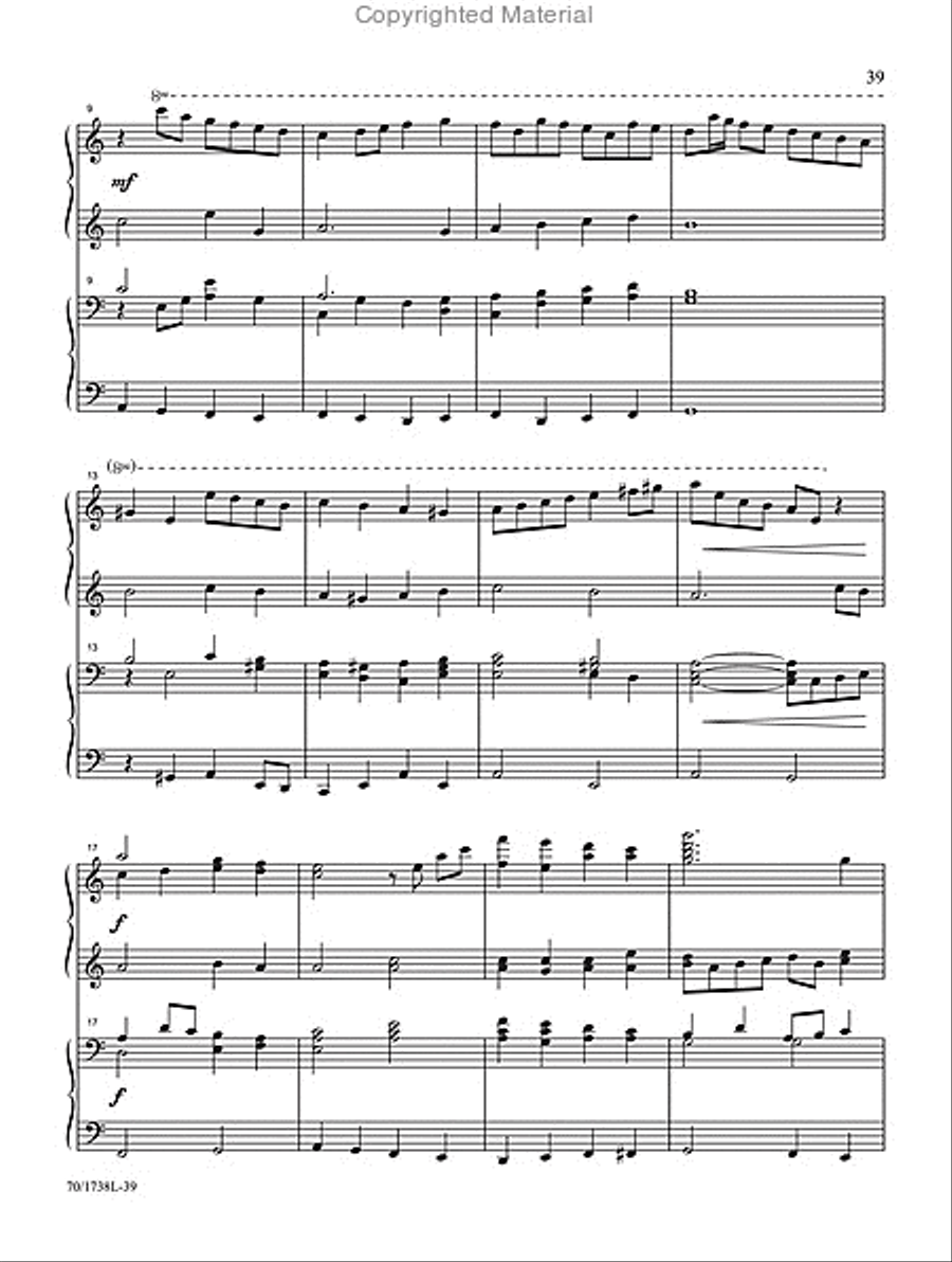 A Season of Joy Piano Duet scores gallery preview page 6