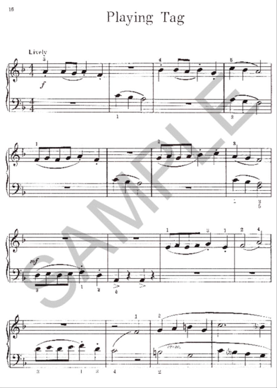 Playtime at the Piano, Book 1 Piano Method scores gallery preview page 2