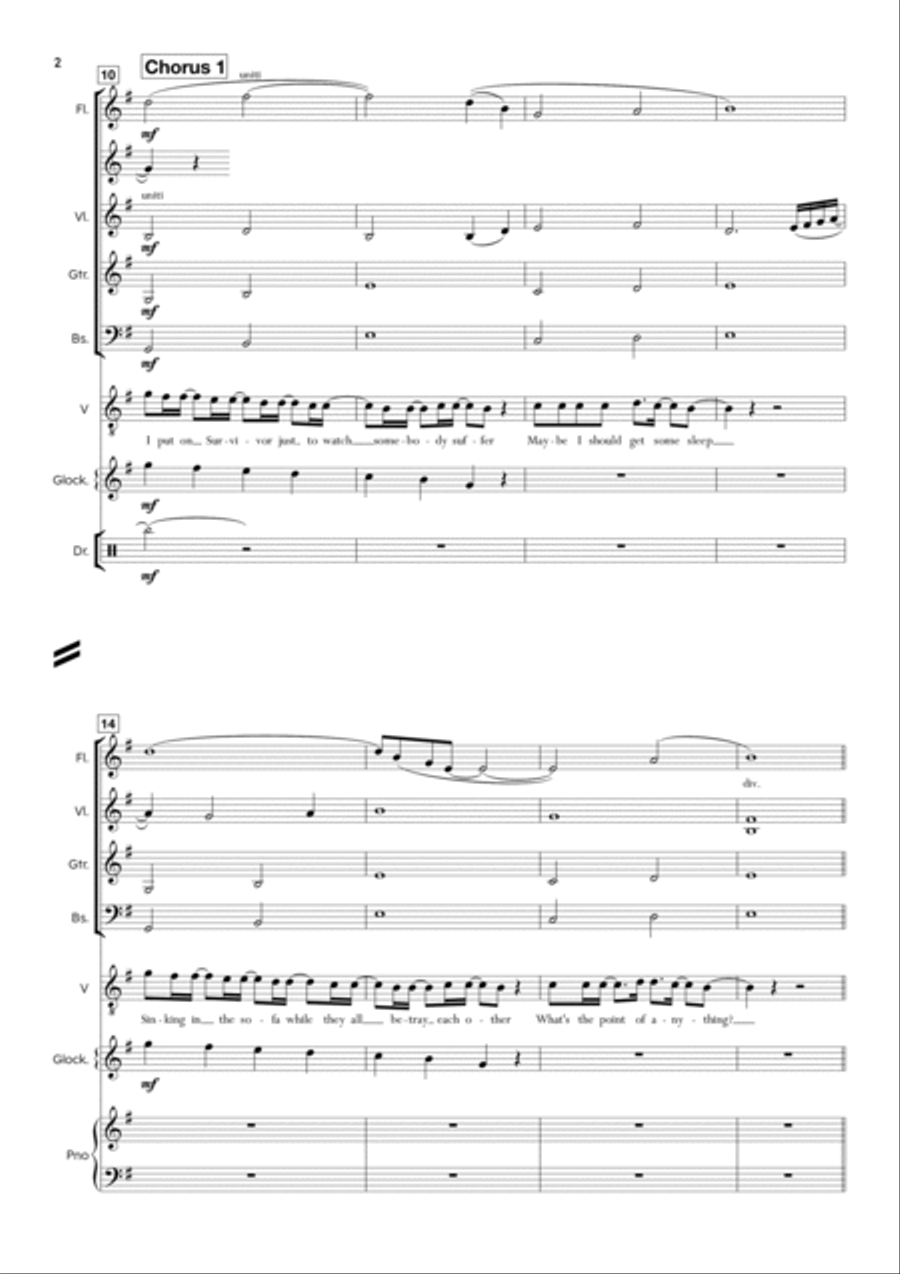 Tv Tv Flute scores gallery preview page 2