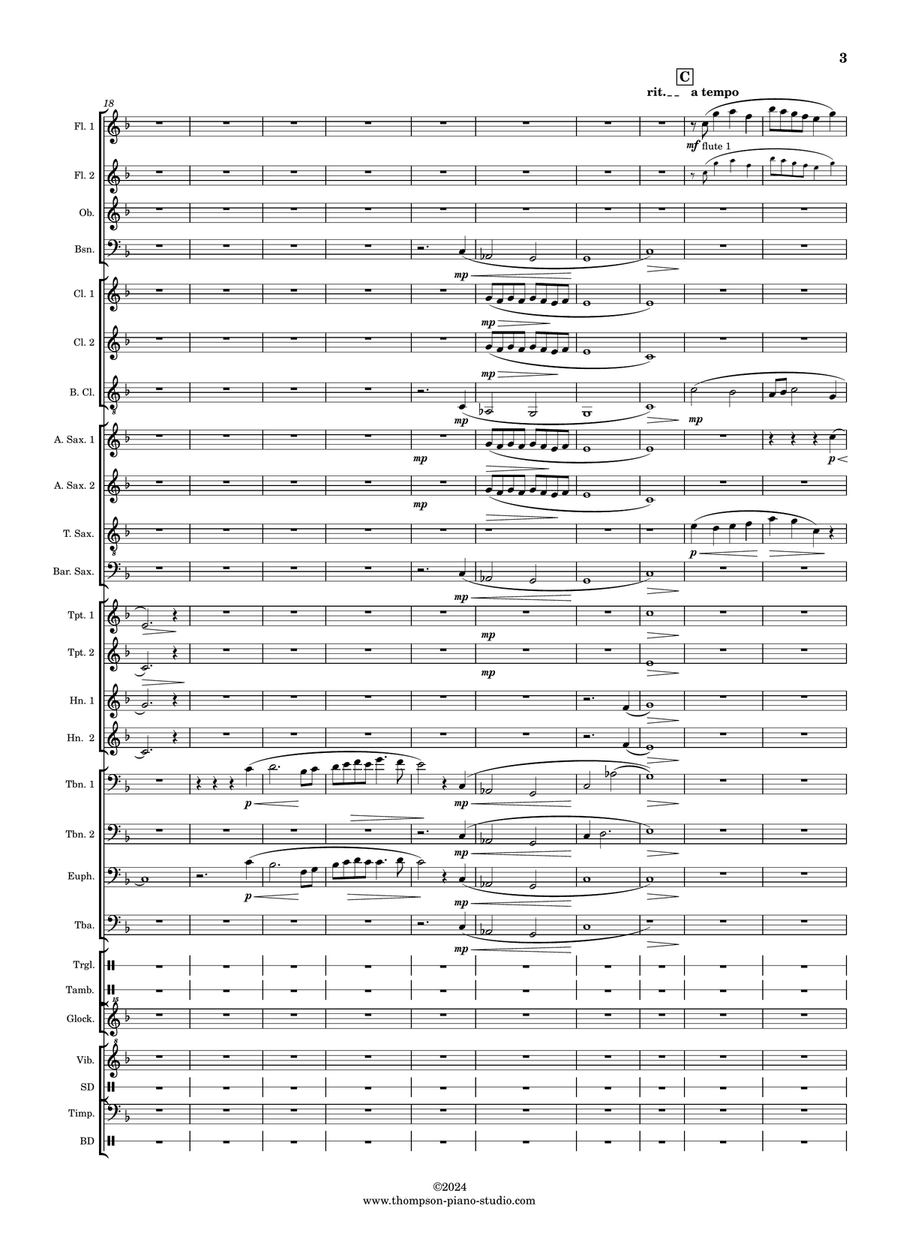 the Enchanter Concert Band scores gallery preview page 5