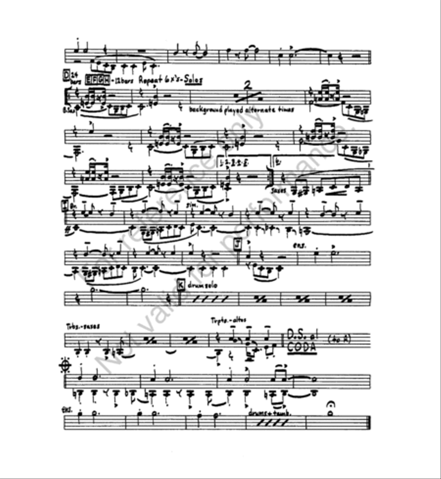 Solid Soul Solid Soul Jazz Ensemble scores gallery preview page 3