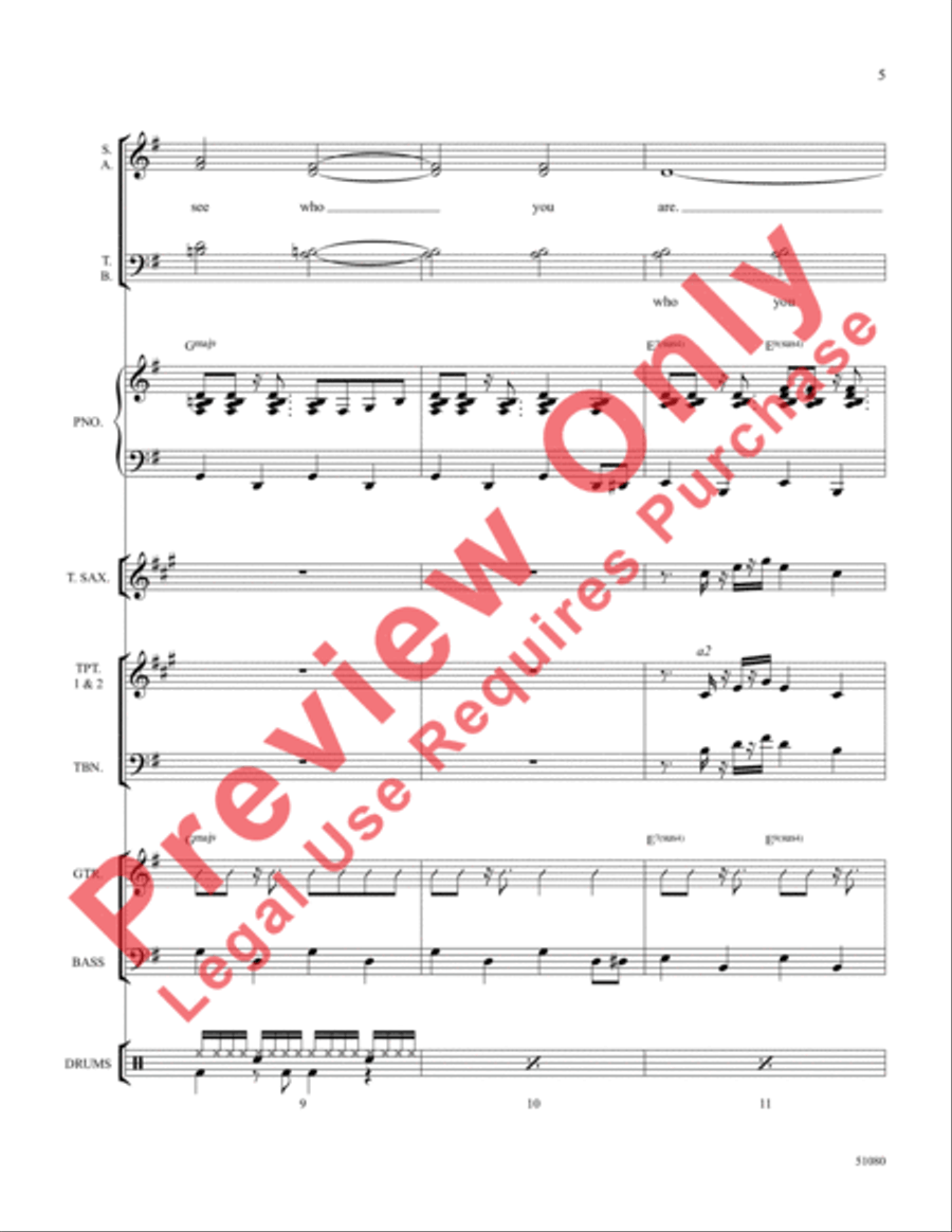 On a Clear Day On a Clear Day Choir scores gallery preview page 6