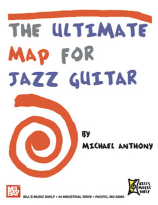 Book cover for The Ultimate Map for Jazz Guitar