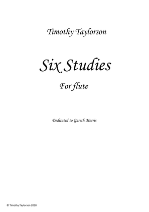 Six Studies for Flute