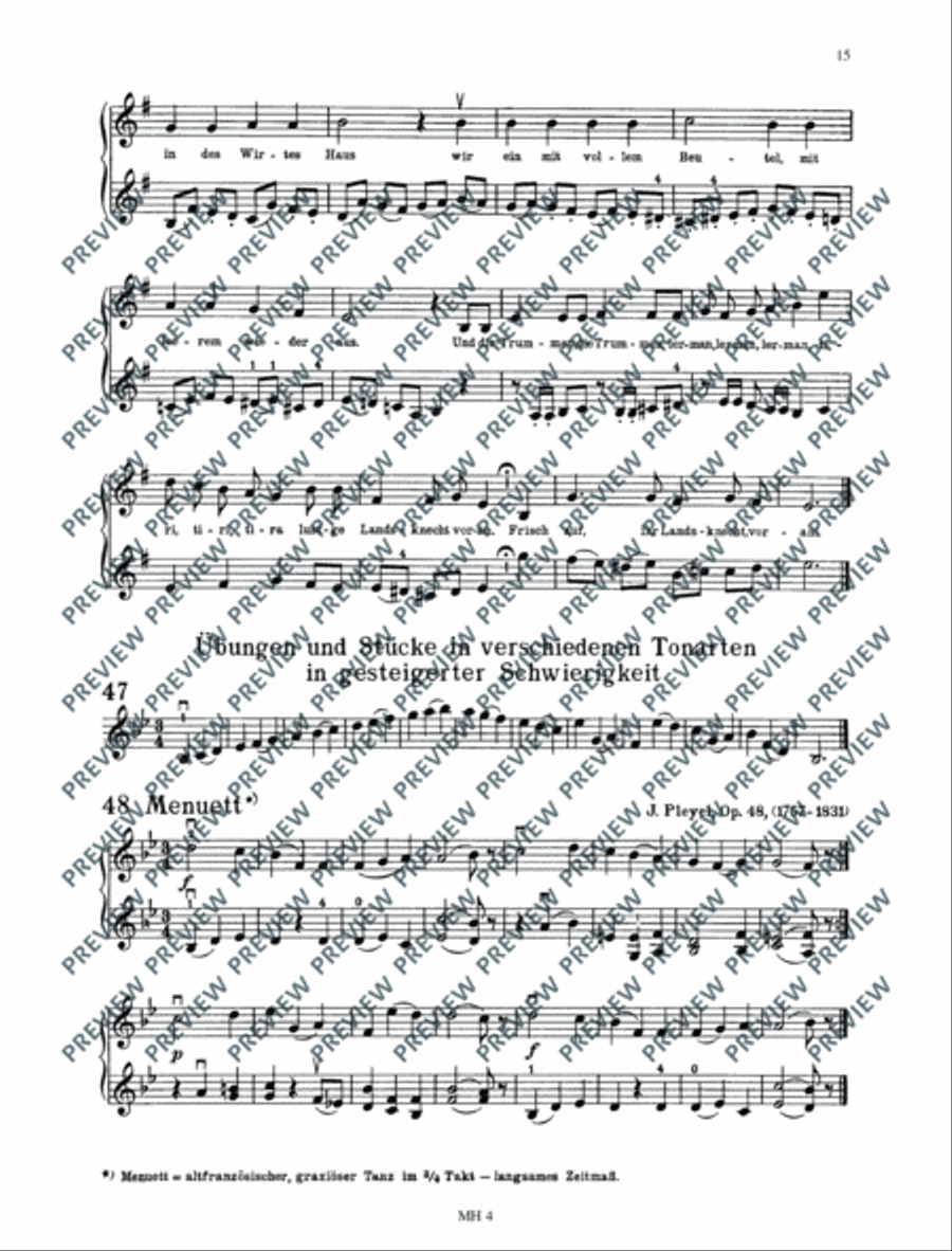 Das Geigenspiel Das Geigenspiel Violin scores gallery preview page 16